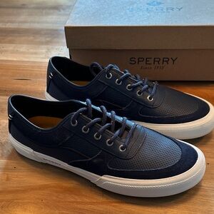 Sperry Men's Dark Blue Topsider  Sneaker